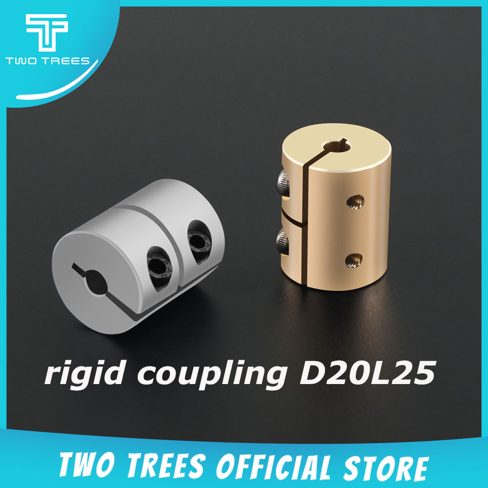 3D Printer T8 Lead screw rigid shaft coupler clamp stepper servo motor coupling D20L25 5x8x25mm for Ender 3 Ender 5 Sapphire pro