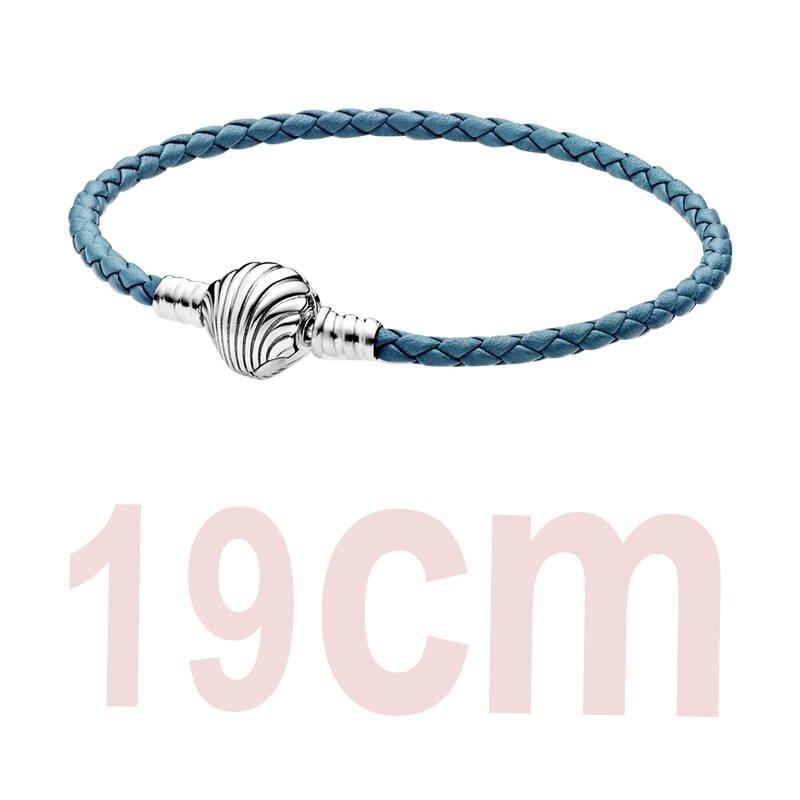 Real 925 Sterling Zilver Blauw Armband Charm Sieraden Kraal Charms Geschikt Voor Vrouwen Zomer Oceaan: PAB012-19