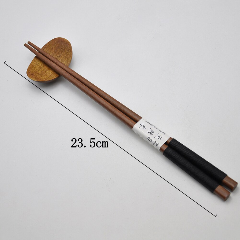 Japanese-Style Natural Handmade Wood Baby Chopsticks Japan/china Eating Ware Chop Sticks With String Round: 1