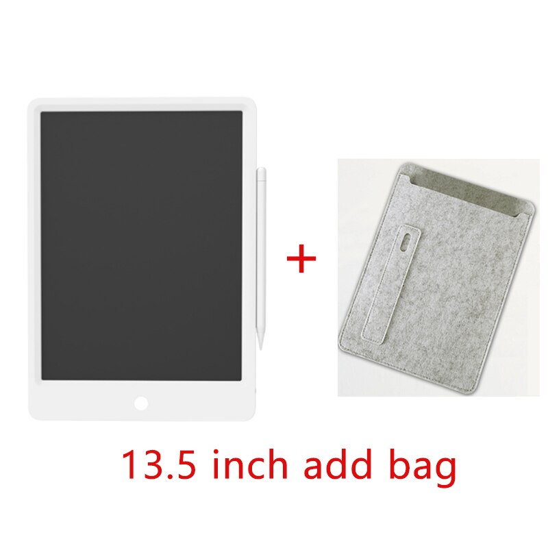 Xiaomi Mijia 13.5 Inch LCD Writing Tablet Erase Drawing Tablet Digital Electronic LCD Handwriting Pad Kids Writing Board: 13.5inch  add bag