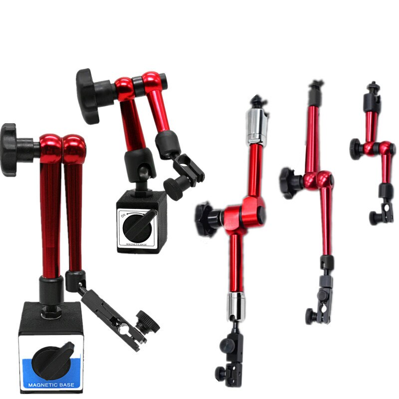Flexible Dial Test Indicator Gauge Universal Magnetic Base Holder Stand Table Scale Precision Indicators Measurement Tool