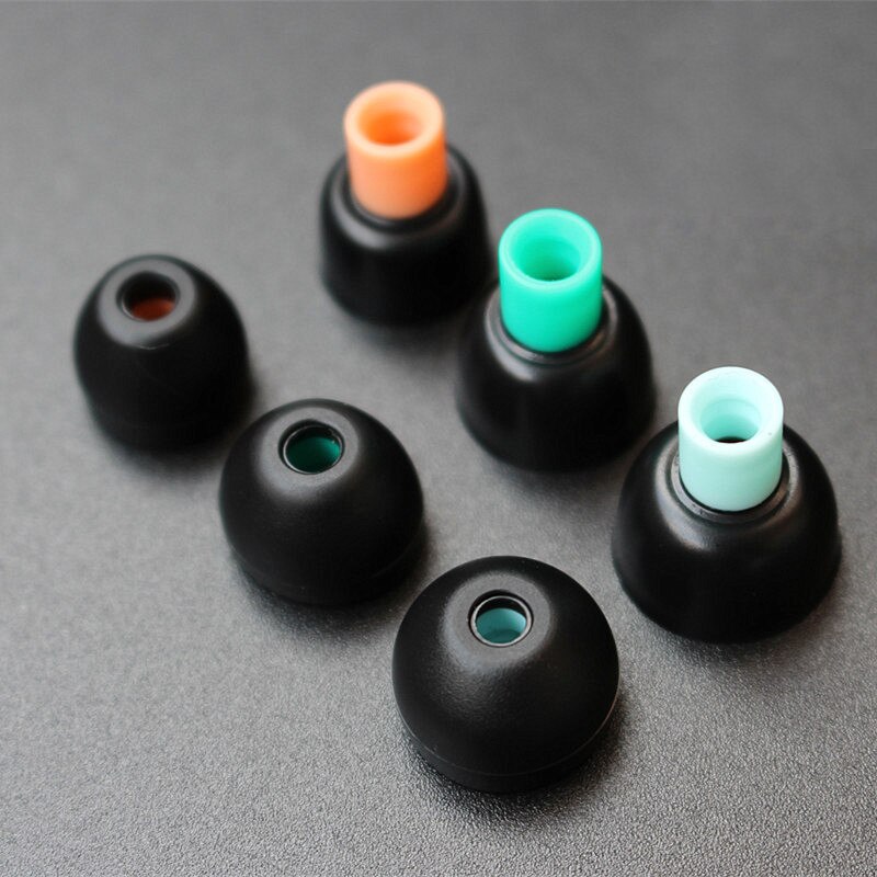 NICEHCK 1set 3pairs(6pcs) L M S In Ear Tips Earbuds Earphone Silicone Eartips/Ear Sleeve/Ear Tip/Earbud For Tf10 IM50 IE80 UE900