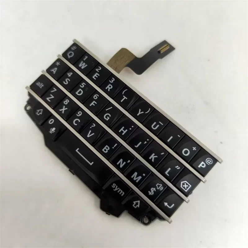 Parte di ricambio flessibile della tastiera per riparazione dei pulsanti della tastiera del blackberry  q10 parti della tastiera: Nero
