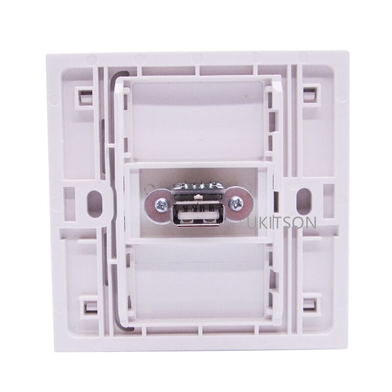 ASHATA USB Frontplatte Mit Audio - 3,5 Zoll Einbau Für 2x USB 2.0 & Mikrofon