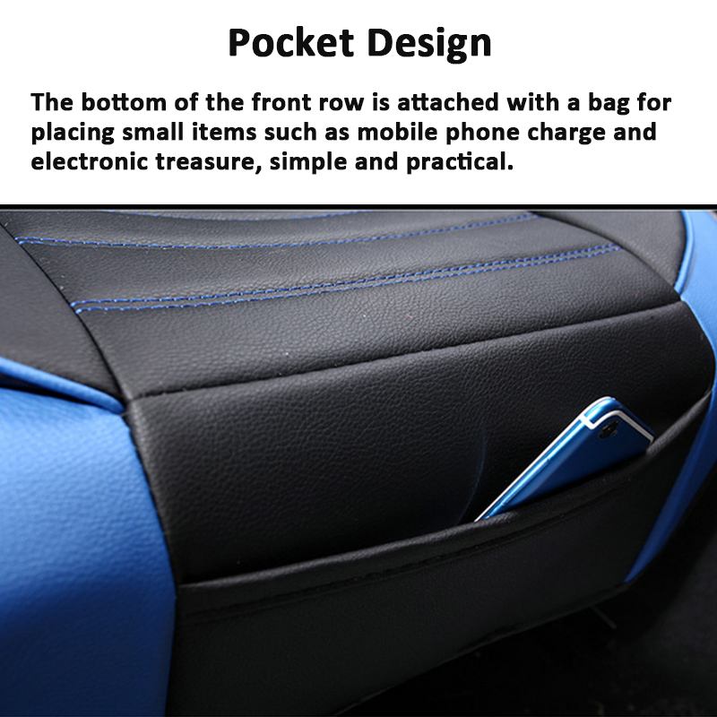 Auto Stoelhoezen Pu Lederen Zetel Protector Auto Stoelhoezen Universele Fits Meest Cars Covers Auto Accessoires