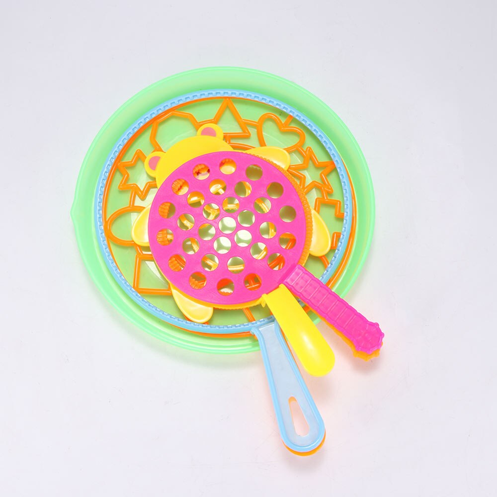 6 Stks/set Water Blazen Speelgoed Bubble Zeep Bubble Wand Set Outdoor Kid Speelgoed Ouder-kind Uitwisseling Interactieve Speelgoed Giant bubble Blow