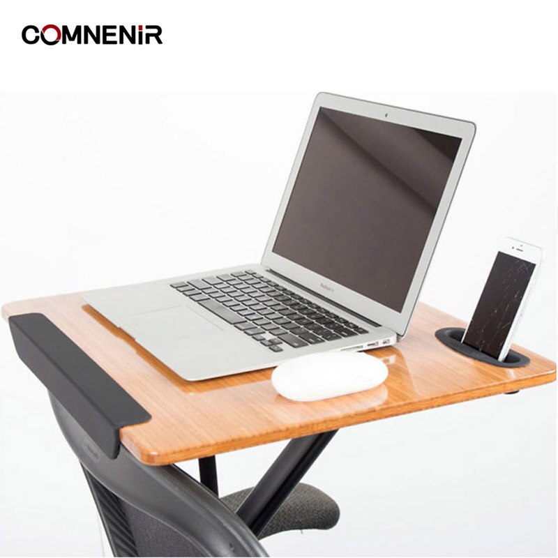 Comnenir T-5 laptop riser sit stand desk height adjustable chair desk