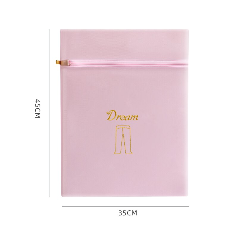 Lingerie Beha Wassen Zakken Ondergoed Anti-Vervorming Filter Mesh Waszak Luxe Waszak Wasmand Wasmachine Zakken: Pink 35-45cm