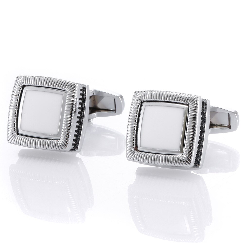 Gemelos para camisa de traje para hombre, gemelos para camisa de traje negro con botones de enlaces, para negocios y bodas, de joyería: A
