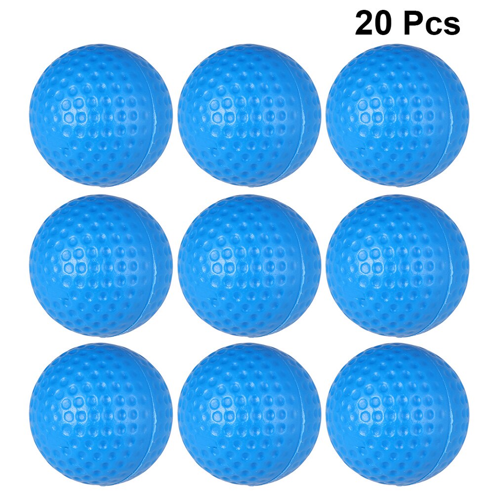 20pcs Indoor Outdoor Golf Training Ball Golf Ball Golf Practice for Woman