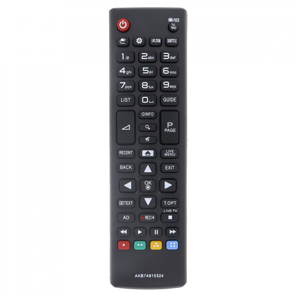 Substituição TV Controle Remoto, AKB74915324, Longa Distância de Transmissão para TV 43UH610V 50UH635V 32LH604V