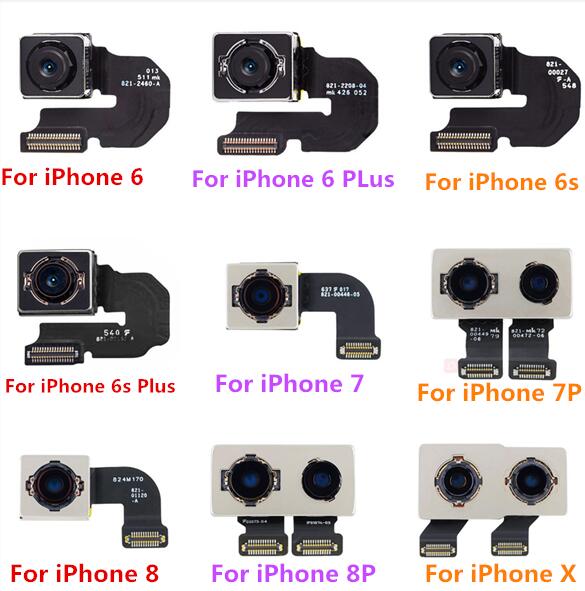 Originele Rear Back Camera Voor Iphone Se 6 6 Plus 6S 6S Plus 7 7 Plus 8 8 plus X Xs Xr Xs Max Goede Werken Achter Back Camera