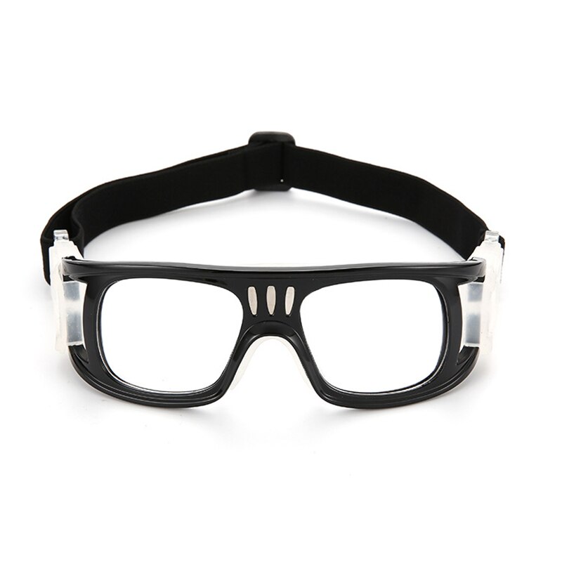 Outdoor Sports Goggles Soccer Basketball Protective Eye Glass Over Glasses for Men Women and Youth XR: black