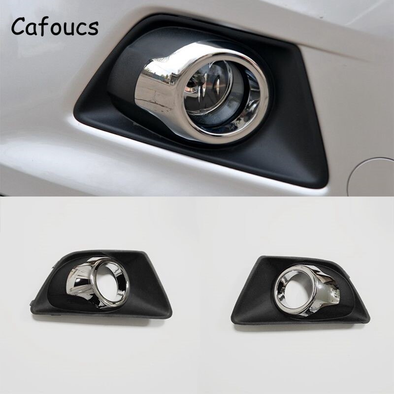 Cafoucs Lamp Kap Voor Ford Ecosport Auto Mistlamp Cover Met Chrome Decoratie