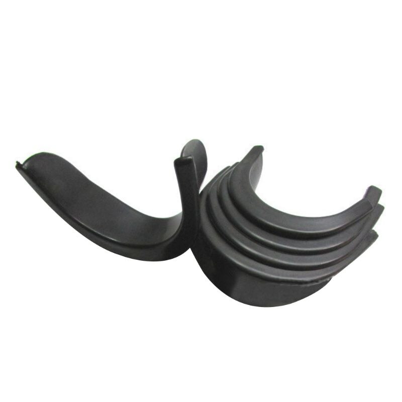 6Pcs/Set Pool Table Billiard Pocket Hole Black Rubber Liners 4 Corner 2 Side Corner Lining Snooker Replacement Accessories for B