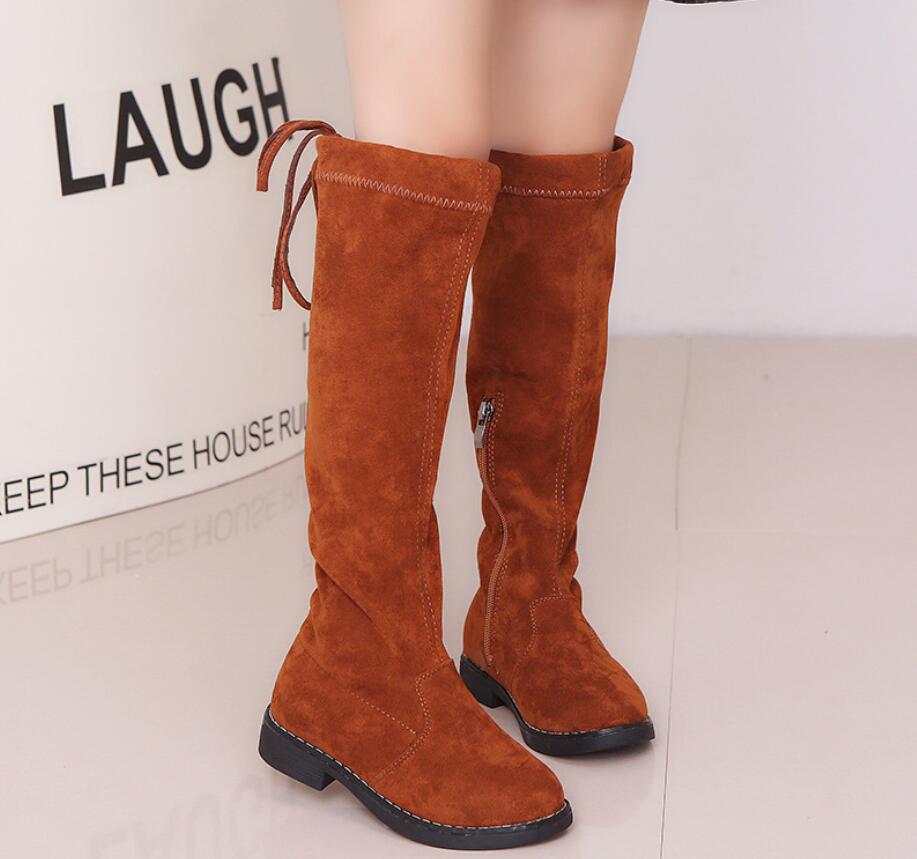 Meisjes Knie-Hoge Lange Laarzen Prinses Editie Kinderen Tall Martin Laarzen Kinderen Hoge Kinderen Schoenen Bota Kid sneakers
