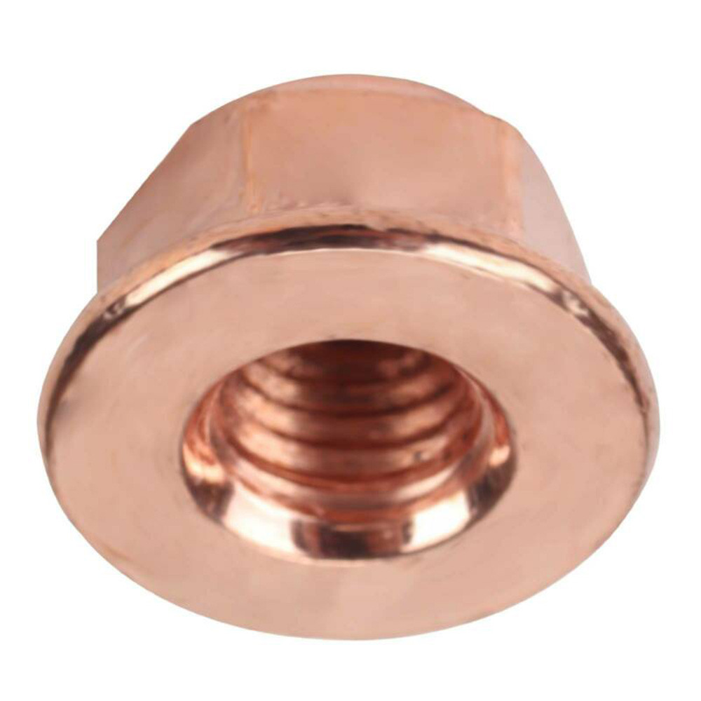 50x M8 Verkoperde Geflitste Uitlaat Moeren Sw 13 Spruitstuk Stud Hex Moer 8Mm Turbocompressor Moer Auto Bevestigingsmiddelen Accessoires