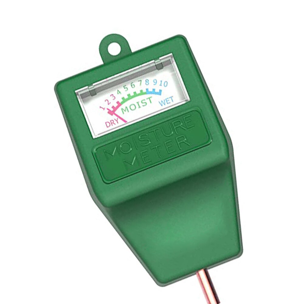 Medidor de humedad del suelo aguja única Cabeza Cuadrada planta medidor de humedad plantación higrómetro de humedad Sensor tierra Kit de prueba medidor de agua