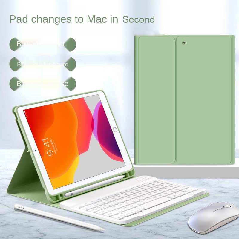 Hülle mit bluetooth-tastatur für ipad pro 11 , ipad pro 12 9 10 2 8th ipad 9.7 (7th. 6th )