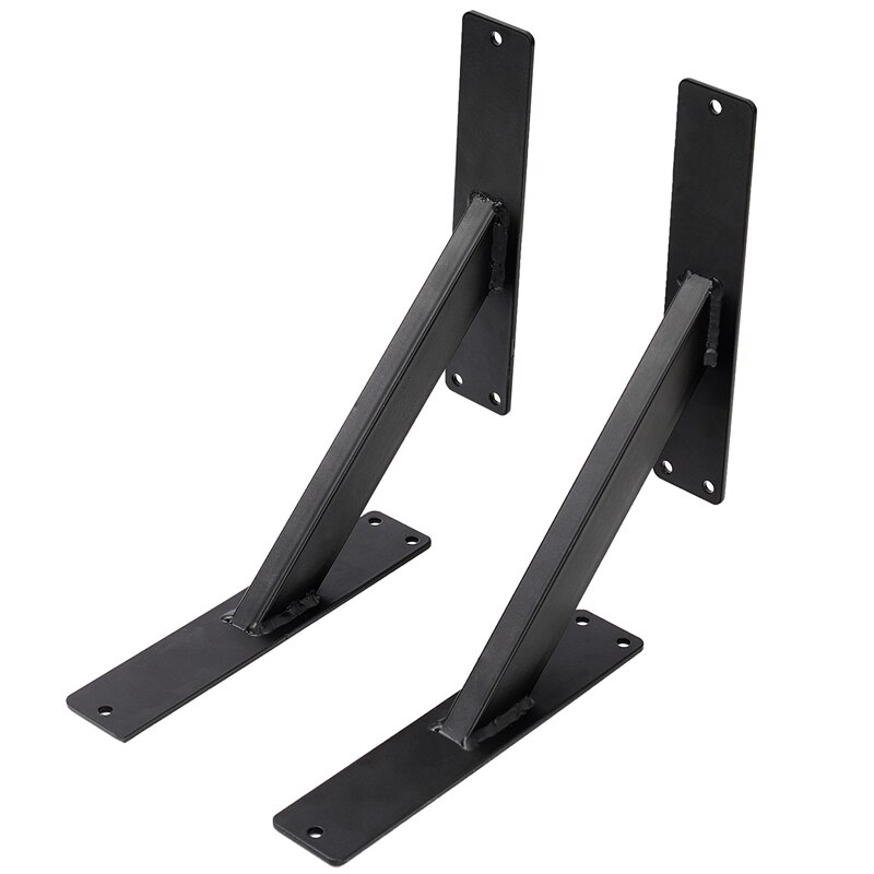 Wall Mounted Shelf Bracket Heavy Duty Scaffold Board Floating Bracket Industrial Iron Support Table