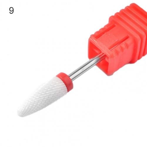 Cabezal de pulido de uñas, herramienta rotativa inalámbrica, manual, práctico para llevar, accesorio de la máquina, 9 colores: 9