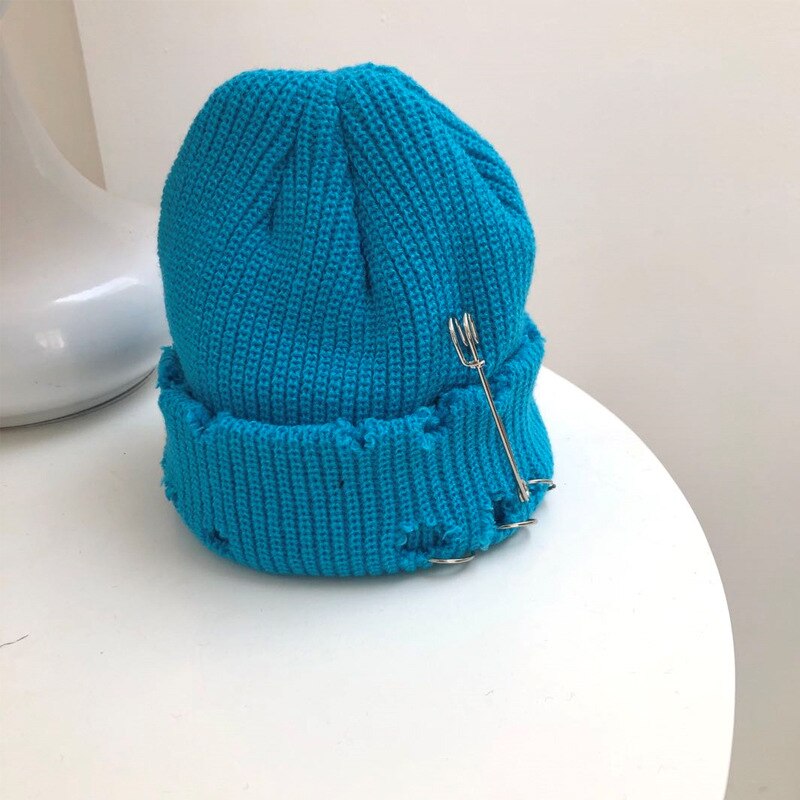 2022 hue kalot metalring uden kant hatte hip hop kasketter street strikkede huer hat kvinder kasket mænd motorhjelm gorras hombre femme: 10
