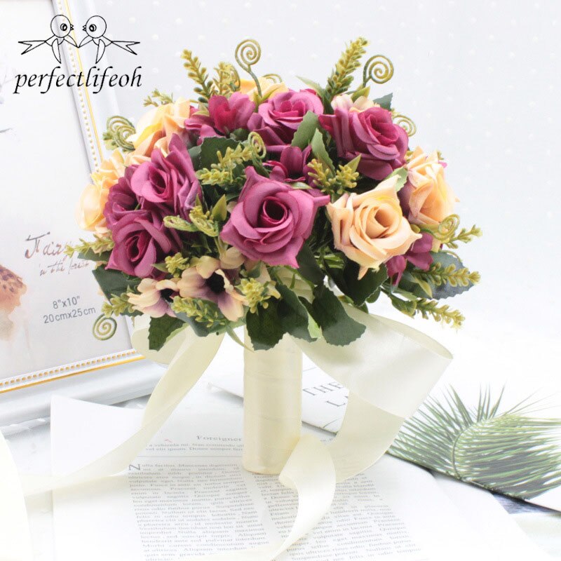 Bouquet da sposa dalia bouquet da sposa bouquet da damigella d&#39;onore bouquet da damigella d&#39;onore decorazione bouquet da sposa