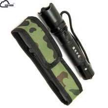 1 stks C8 18 cm Camouflage Holster Bag Case voor LED Zaklamp Zaklamp
