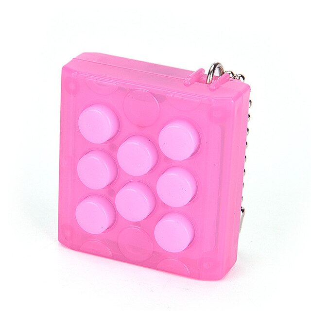 Onbeperkt Puchi Puchi Sleutelhanger Puti Elektronische Bubble Sleutelhanger Pop Oneindige Luchtbel Vent Decomprimeren Speaker Speelgoed: 4