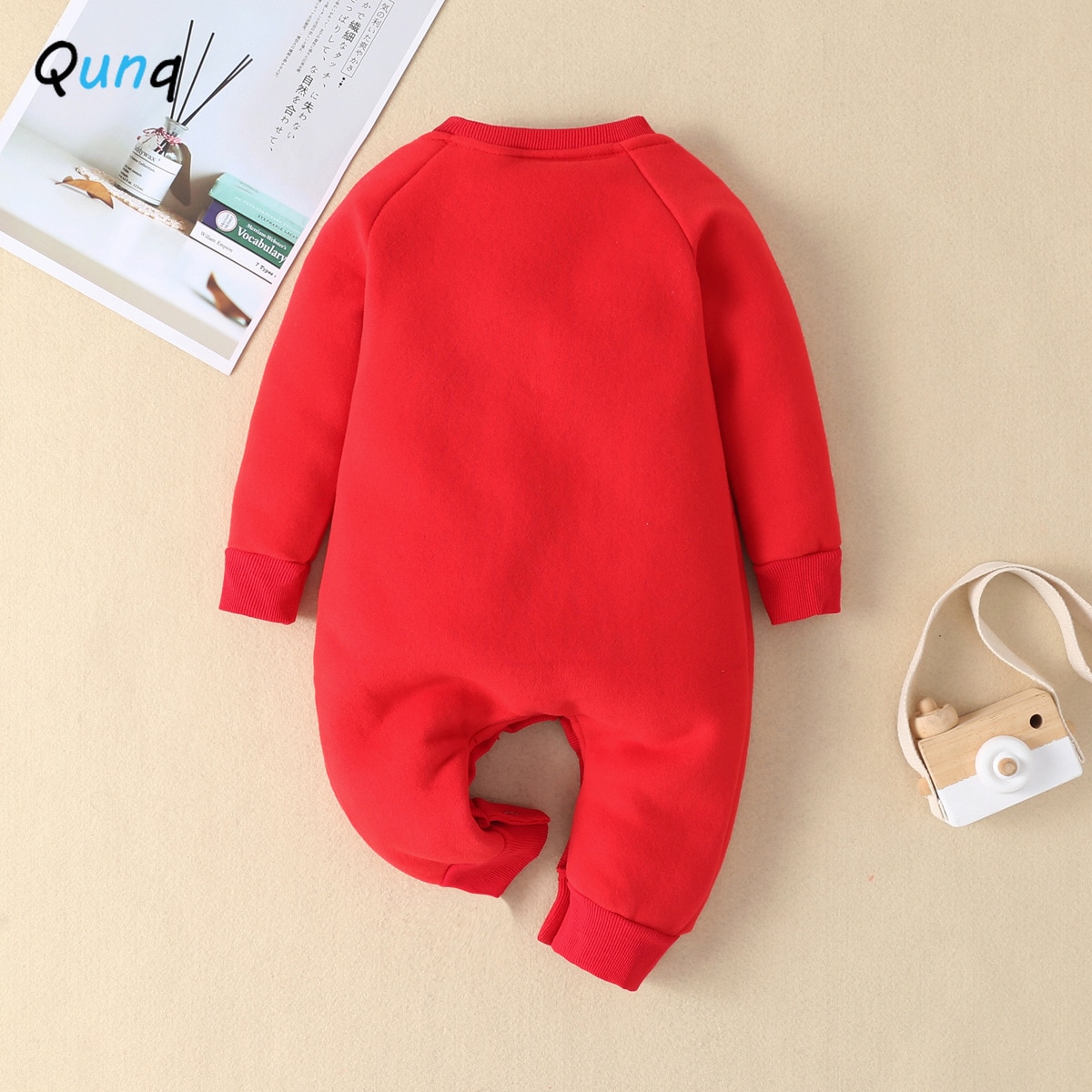 Kerst Elanden Baby Romper Dikke Warme Herfst Winter Pasgeborenen Kleding Lange Mouw Baby Meisjes Jumpsuits Baby Jongens Kostuum