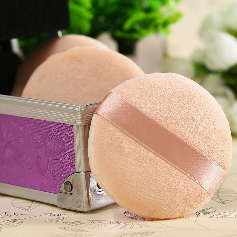 10pcs Round Shape Facial Face Body Powder Foundation Puff Portable Soft Cosmetic Puff Makeup Foundation Sponge Lot