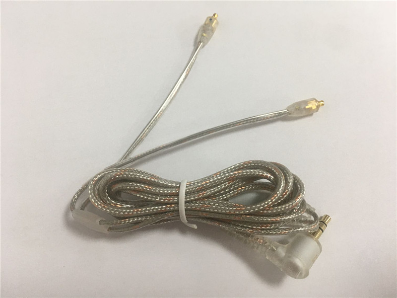 SE215 SE535 kabel do słuchawek lub kable do głośników dousznych głośniki przewodowe do se 215 se 535: Czerwony