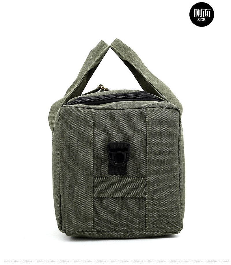 Canvas Reistas Weekend Tas Grote Capaciteit Weekendtas Schouder Mannen Waterdichte Messenger Bags Vrouwen Reizen Tote