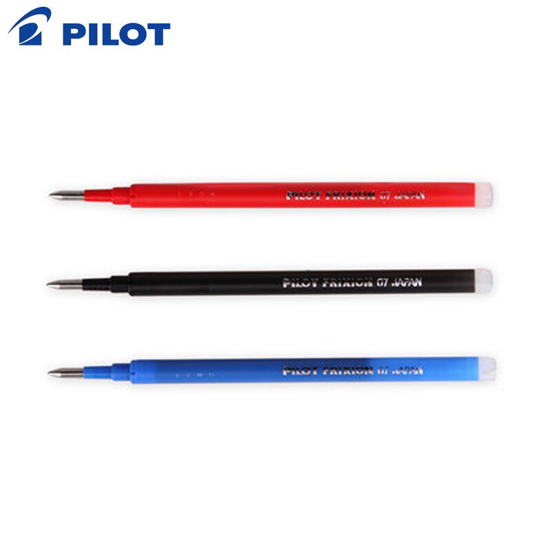 Pilot sletbare pen refills farvede sletbare gel penne refill kuglepen refills skole papirvarer kontorartikler 0.7 bls -fr7
