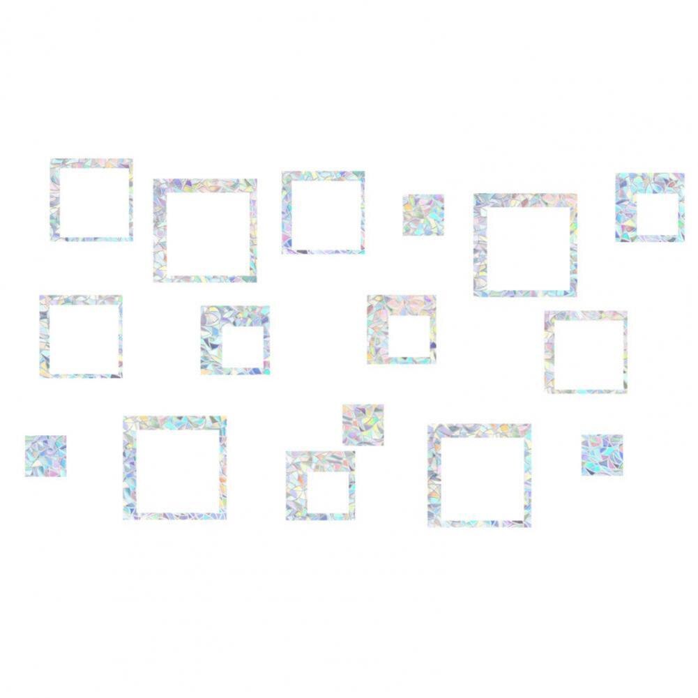 Langdurige 1 Set Mode Scheurbestendig Zon Catcher Raamstickers Multicolor Sticker Decal Innovatieve Voor Woonkamer: P