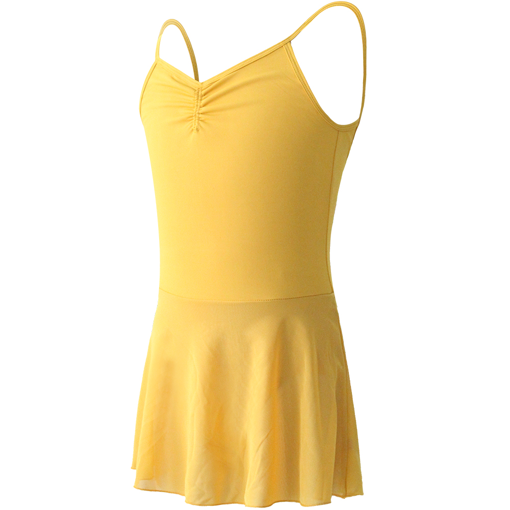 Zomer Dansen Jurk Voor Kinderen Meisje Backless Dans Turnpakje Met Rok Voor Etnische Ballet Dans Kostuums Gymnastiek Spaghetti Band