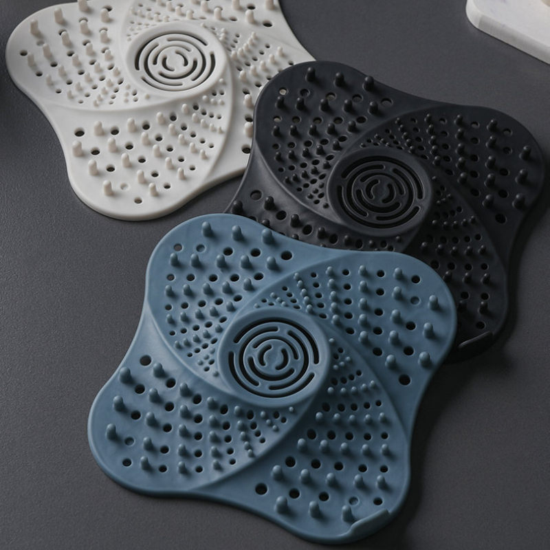 Badkamer Haar Filter Anti-Blocking Haar Catcher Douche Filter Sink Plug Afvoerputje Cover Douche Woonaccessoires U2