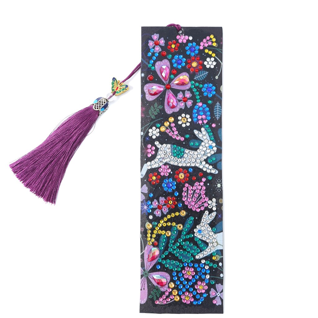 Diamond Painting Bookmarks Embroidery Craft Diamond Art Bookmark DIY Special Shaped Drill Cross Stitch Embroidery Kits Home