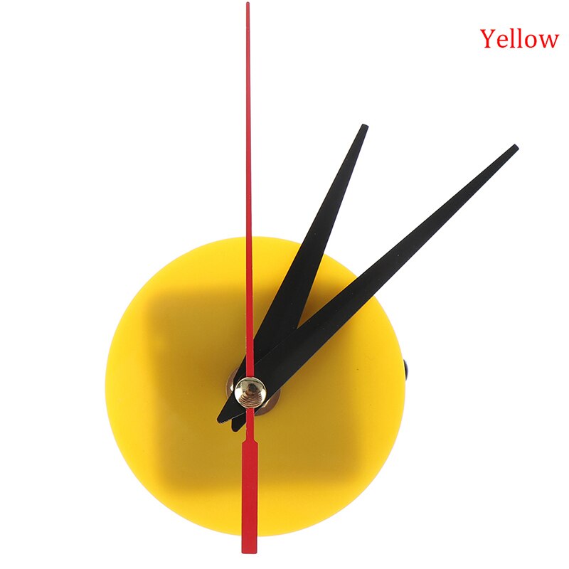 1 Set Silent Quartz Clock Movement Mechanism DIY Kit Battery Powered Hand Tool: Yellow