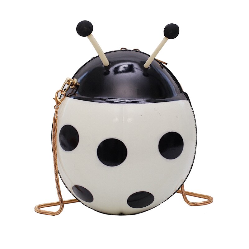 Leuke Ladybird Vorm Bagpack Meisje Mini Handtas Dier Lieveheersbeestje Schooltas Voor Vrouwelijke Waterdichte Crossbody Purse