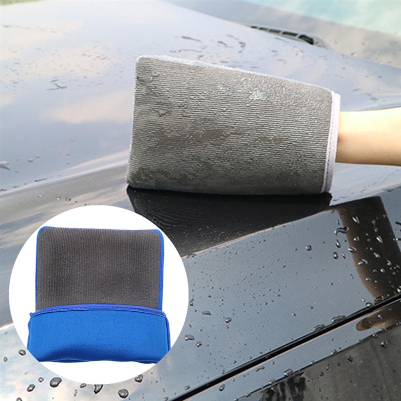 1pc Car Wash Glove Fine Grade Magic Washing Clay Mitt Car Washer Gloves Bar Towel For Auto Detailing Polishing Cleaning Cleaner