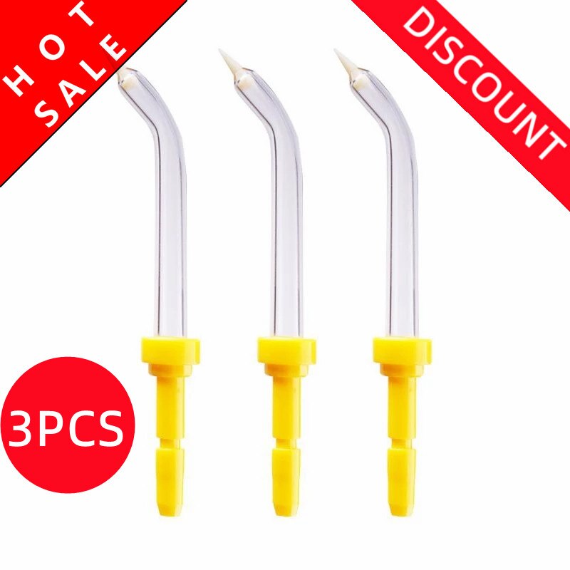 3 Pcs Replacement Pocket Tips Dental Hygiene Accessories Periodontal pocket nozzle Compatible With Waterpick Oral Irrigator
