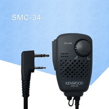 SMC-34 Mic Kan Het Volume Voor Walkie Talkie Microfoon TH-F6A/F7A TH-K20/40A TH-G71 TH-D72 Ham Twee manier Radio Microfoon