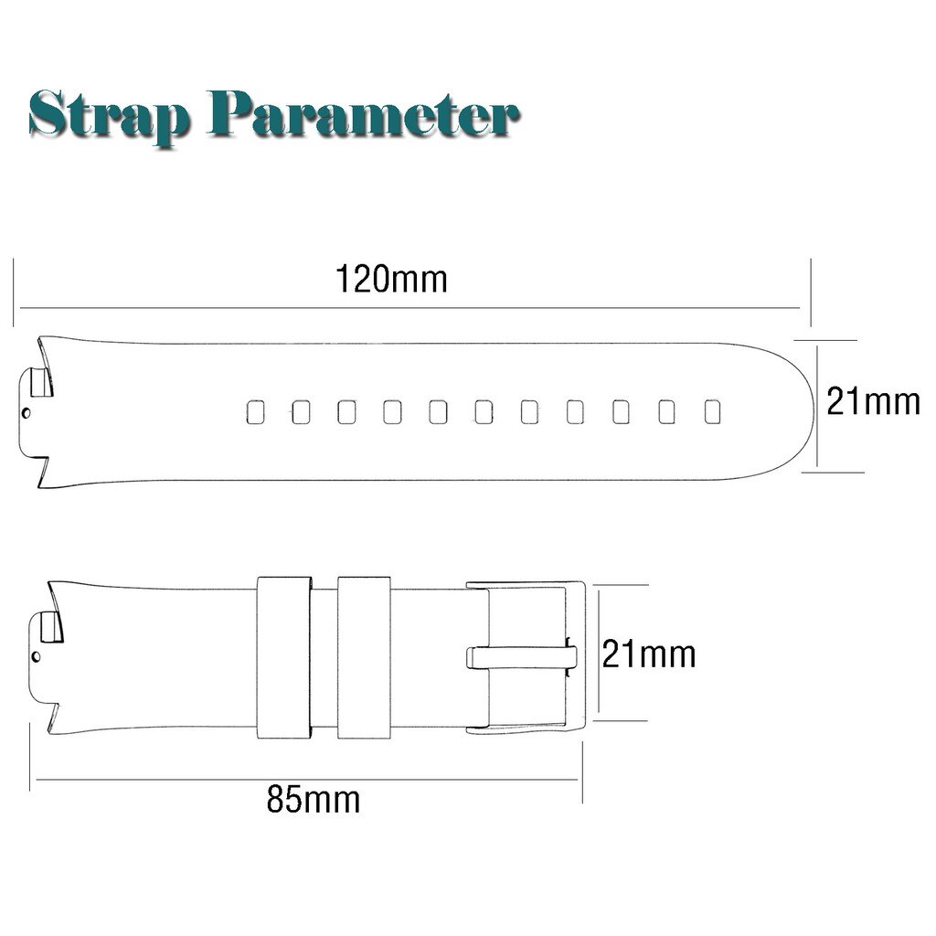 Eieuuk Accessoire Zachte Siliconen Gel Vervanging Horlogeband Band Armband Voor Asus Zenwatch 3 Smart Fitness Horloge