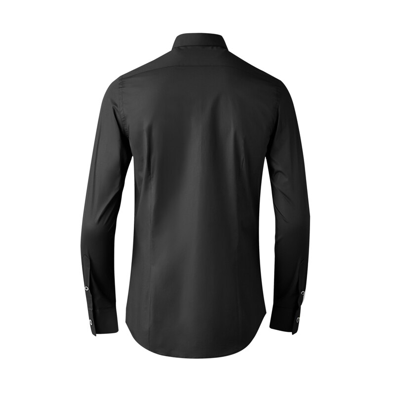 Grande taille M-4XL hommes Chemise à manches longues mince Chemise homme coton chemises hommes décontracté affaires mâle Camisa