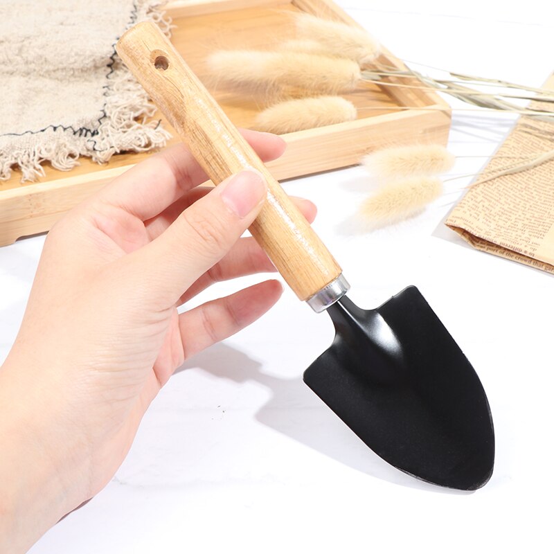 2PCS/Set Mini Garden Shovels Claw Tool With Wooden Handles DIY Garden Hand Tools For Limited Areas Flower Pots