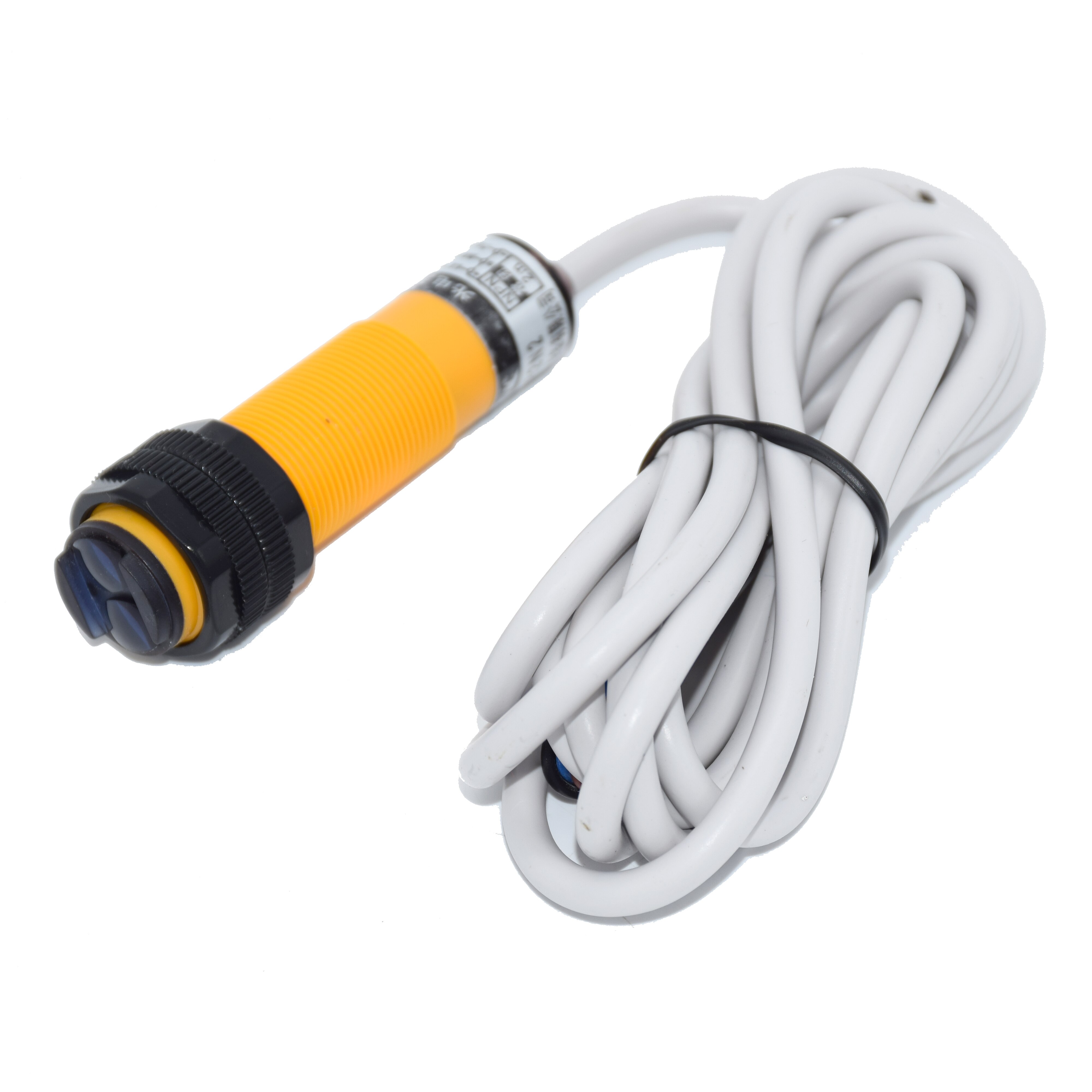 Reflektierende Lichtschranke Fotozelle NPN Ausgang E3F-R2NK Reflex Licht Barriere Sensor DC12-24V Max 2m Ermitteln Abstand