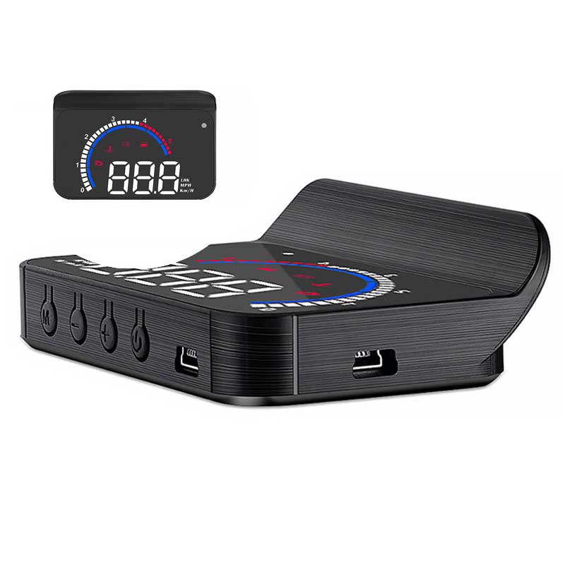 3.8 -tommers hd-bil-head-up-display bildisplay generell led-bildisplay bil varslingssystem for fart