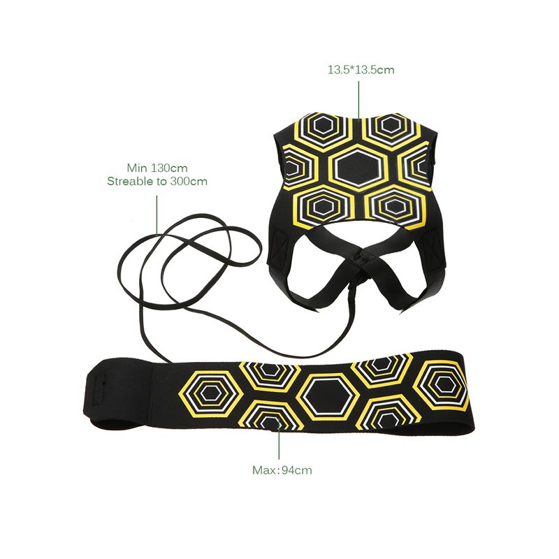 kopnięcie solo piłka nożna trener piłka robić piłki nożnej żonglować torby regulowane dzieci pomocniczy krąży pas piłka nożna dla dzieci sprzęt treningowy