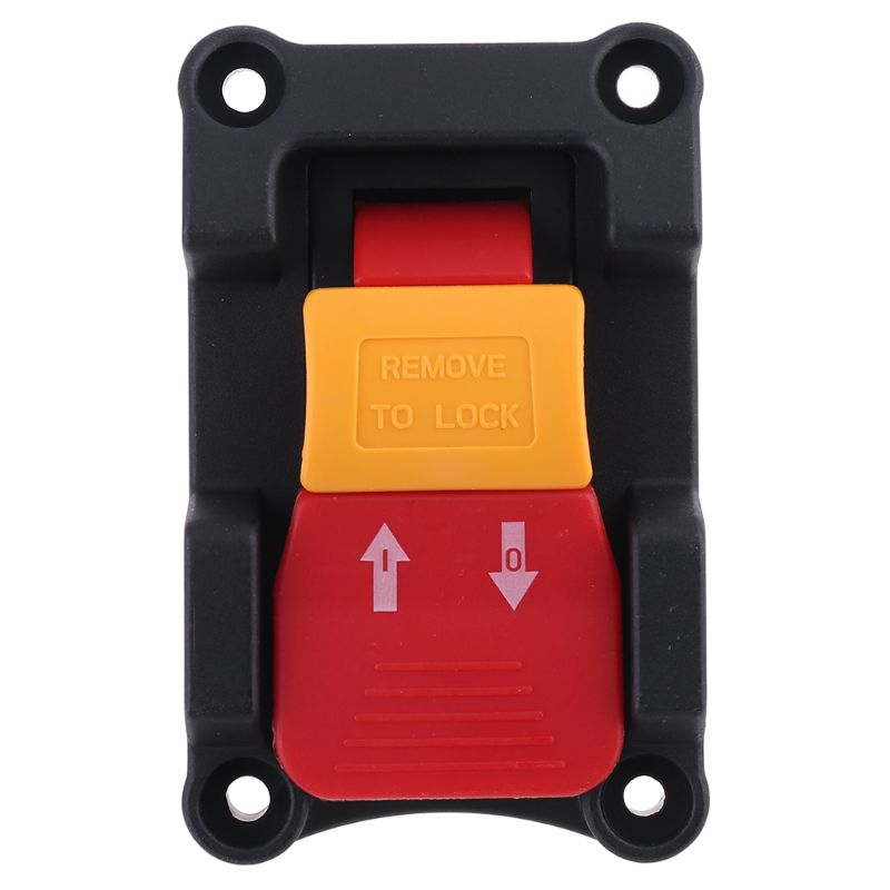 Safety Locking Switch Double Throw Function 127V 18/15A ON OFF for Table Saw Machine Tool Accessories